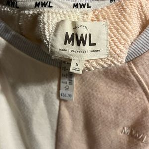 Madewell cropped sweater